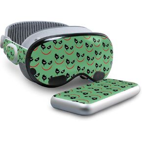 Skin Compatible with Apple Vision Pro - Why So Serious - Premium 3M Vinyl Protective Wrap Decal Cover - Easy to Apply | Crafted in The USA by MightySkins