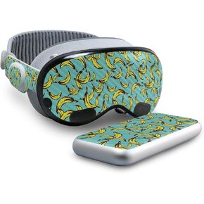 Carbon Fiber Skin Compatible with Apple Vision Pro - Bananas - Premium 3M Vinyl Protective Wrap Decal Cover - Easy to Apply | Crafted in The USA by MightySkins