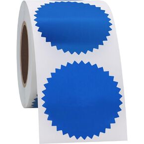 2" Certificate Paper Reward Stickers Embossing Labels 300 Stickers (Gold)