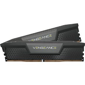 CORSAIR VENGEANCE DDR5 RAM 32GB (2x16GB) 6000MHz CL36 Intel XMP iCUE Compatible Computer Memory - Black (CMK32GX5M2E6000C36)