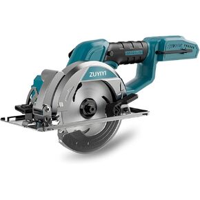 منشار دائري لاسلكي 5-1/2 بوصة لبطارية ماكيتا 18 فولت، بدون فرش 6600 دورة في الدقيقة أقصى عمق قطع 2 بوصة (90 درجة)، منشار بلاط مدمج للخشب والبلاط والمعادن الناعمة وقطع البلاستيك (بدون بطارية) in Kuwait