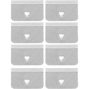 Wind Deflector Clips for Truck-Acouto Deflector Retaining Clips, Universal Car Wind Rain Deflector Channel Stainless Steel Fixing Retaining Clips Set(8pcs)