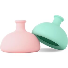 Baby Back Massage Cup - 2PCS - Silicone Burp Clapper Cup for Newborn Milk Feeding