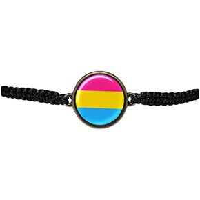 سوار فخر Pansexual، مجوهرات Pansexual، سوار فخر، سوار الراتنج، علم فخر سوار وردي أصفر أزرق، سوار للجنسين... in Kuwait