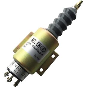 SA-2606-A 2001-12E3U1B2S2 2001-12E2U1B2A Stop Solenoid Valve 12V for Mitsubishi Mixer Truck SA-2969-A SA-5174-12