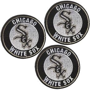 White Sox Patch Iron On Sew On Embroidered Patches for Jacket Shirts Jeans Backpack Sewing Decorating DIY Craft 3IN
