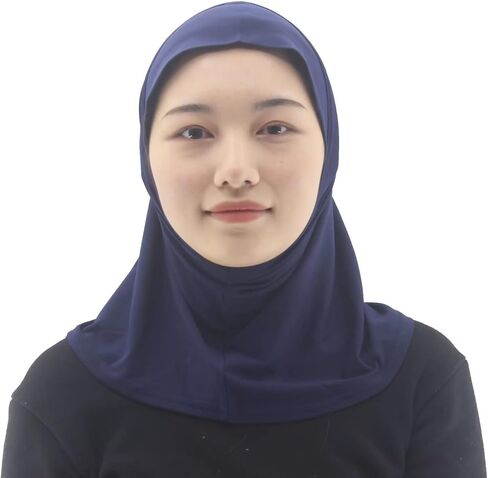 Muslim Mini Hijab Scarf Islamic One Piece Women's Sport Hijabs in Saudi Arabia