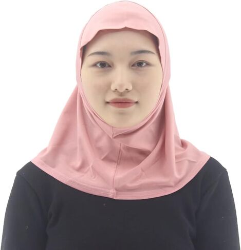 Muslim Mini Hijab Scarf Islamic One Piece Women's Sport Hijabs in Saudi Arabia