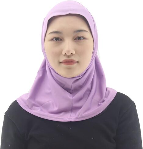 Muslim Mini Hijab Scarf Islamic One Piece Women's Sport Hijabs in Saudi Arabia