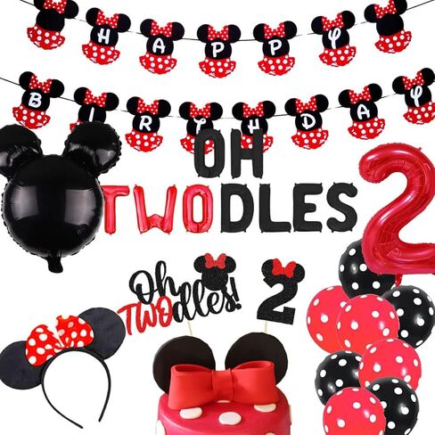 بالونات أوه تودلز، بالونات وردية اللون، لافتة عيد ميلاد ثانية، لافتة كعكة توبر، لافتة ثانية، لوازم الحفلات، ديكورات الصور للفتيات الصغيرات، وردي in Kuwait