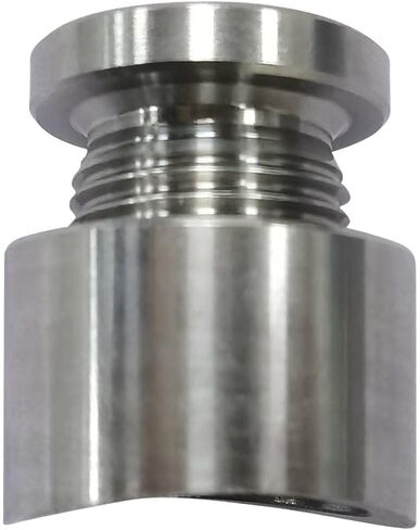 BX-Good Oxygen Sensor O2 Sensor Mounting Bungs and Plugs M18 X 1.5 Thread Stainless Steel Notched Style(2 Bungs/2 Plugs) in Saudi Arabia