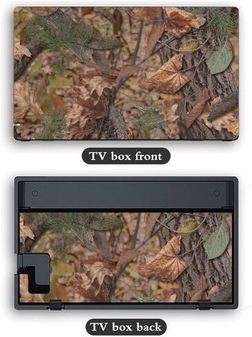 Hunting Camo Switch Skin Full Set Sticker Wrap Vinyl Decal Compatible with Game Switch Standard in Kuwait