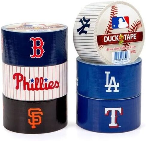 Duck FBA Milwaukee Brewers، شريط لاصق بشعار فريق MLB 240750، 1.88 بوصة × 10 ياردة، عبوة واحدة، 30 قدم in Saudi Arabia