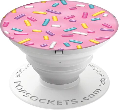 PopSockets: Collapsible Grip & Stand for Phones and Tablets - Pink Sprinkles in Saudi Arabia