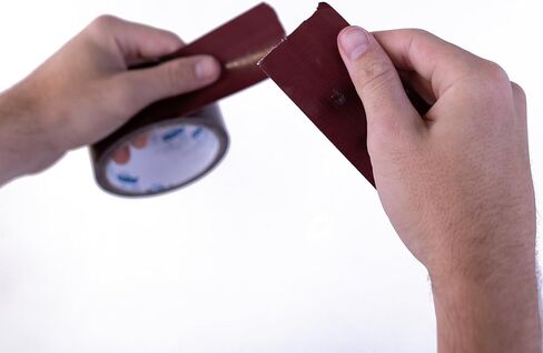 شريط لاصق ABRO مكون من 3 قطع باللون العنابي، مقاس 2 بوصة × 10 ياردات، شريط لاصق متعدد الاستخدامات ومتين للتغليف والتغليف والختم والتجليد والتجميع وإصلاح الكتب ومقاومة الطقس والصيانة العامة in Kuwait