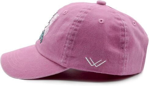 قبعة Meowmaid Cat للفتيات الصغيرات، قبعة بيسبول حورية البحر قابلة للتعديل لهدايا عيد ميلاد الأطفال من عمر 2-6 سنوات، وردي in Kuwait