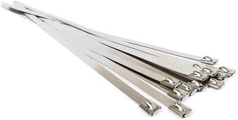 6" Supreme 316 Stainless Steel Cable Zip Ties, 150 lb, (100 Piece) in Saudi Arabia