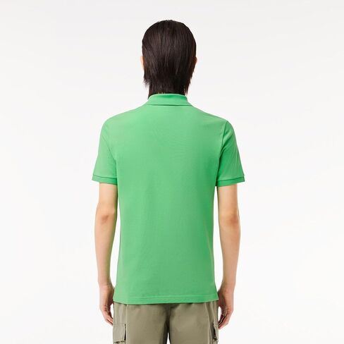 Lacoste Men's Short Sleeved Ribbed Collar Shirt Mm in Kuwait