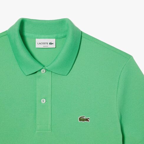 Lacoste Men's Short Sleeved Ribbed Collar Shirt Mm in Kuwait