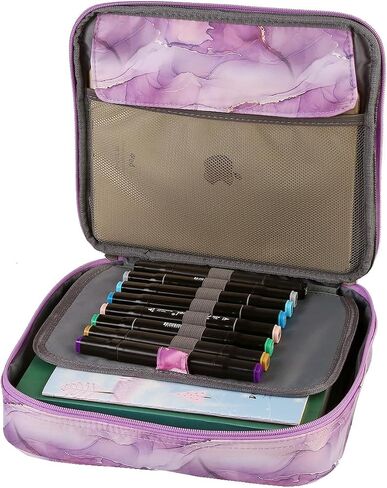 Multi-Functional Zipper Pencil ipad case w/Handle and Zippered Pocket in Saudi Arabia