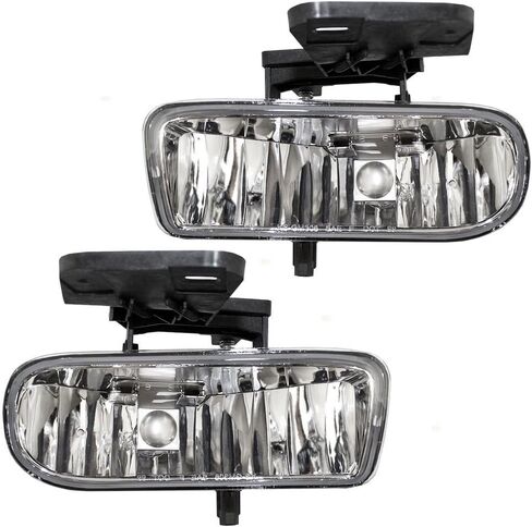 Avec العلامة التجارية 99-02 سيلفرادو 1500 2500 OES واضح مصباح الضباب أضواء استبدال زوج مجموعة 1999 2000 2001 2001 in Kuwait