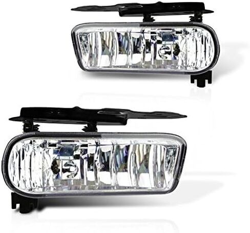 Avec العلامة التجارية 99-02 سيلفرادو 1500 2500 OES واضح مصباح الضباب أضواء استبدال زوج مجموعة 1999 2000 2001 2001 in Kuwait