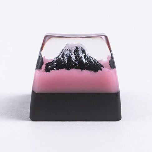 Artisan Keycaps Famous Landscape Series Resin Esc Keycap for Mechanical Keyboard (Snow Relics-OEM Profile) in Saudi Arabia