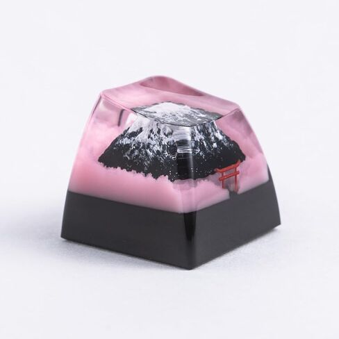 Artisan Keycaps Famous Landscape Series Resin Esc Keycap for Mechanical Keyboard (Snow Relics-OEM Profile) in Saudi Arabia