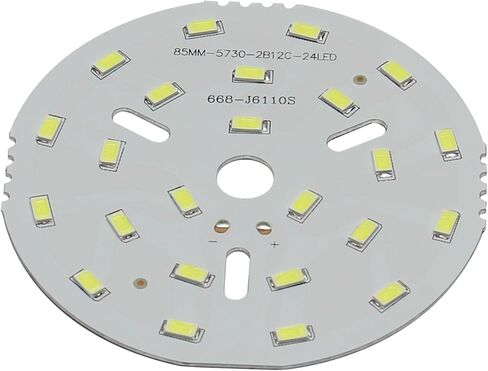 Othmro 3.5in ضياء LED رقاقة لمبة فائقة السطوع عالية الطاقة LED مصباح 36-42V 6500K 5730 ألومنيوم LED لمبة سطح محمولة الأجهزة ضوء الخرز الكاشف لعربة ضوء لمبة المنزل القراءة ضوء المصابيح البحرية in Kuwait