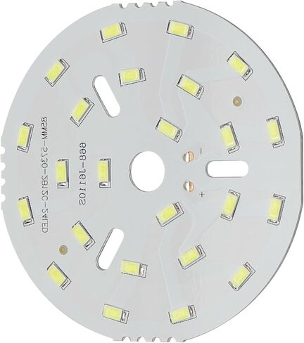 Othmro 3.5in ضياء LED رقاقة لمبة فائقة السطوع عالية الطاقة LED مصباح 36-42V 6500K 5730 ألومنيوم LED لمبة سطح محمولة الأجهزة ضوء الخرز الكاشف لعربة ضوء لمبة المنزل القراءة ضوء المصابيح البحرية in Kuwait