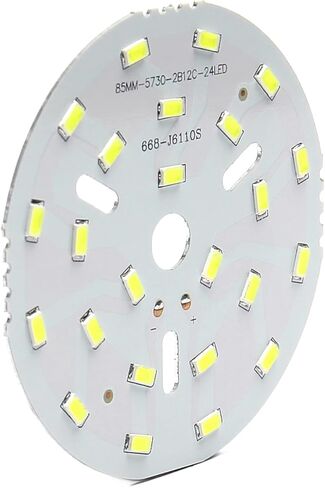 Othmro 3.5in ضياء LED رقاقة لمبة فائقة السطوع عالية الطاقة LED مصباح 36-42V 6500K 5730 ألومنيوم LED لمبة سطح محمولة الأجهزة ضوء الخرز الكاشف لعربة ضوء لمبة المنزل القراءة ضوء المصابيح البحرية in Kuwait