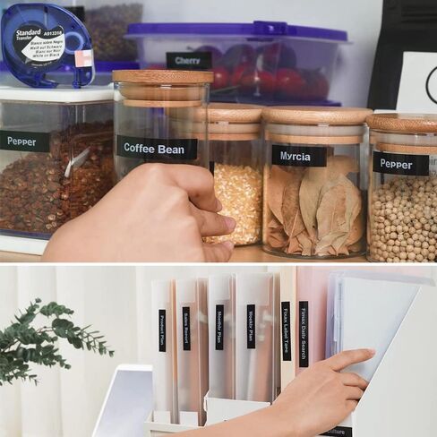 Fimax 5 عبوات بديلة من Dymo Letratag عبوات بيضاء على بلاستيك أسود 1/2" x 13' 1805436 متوافقة مع صانع ملصقات Dymo Letratag عبوات LT لشريط الملصقات 200B Plus LT100H LT100T QX50، 12 مم × 4 م in Kuwait