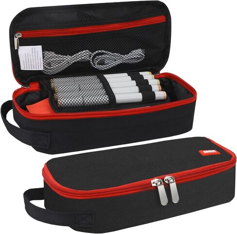 EOOUT Pencil Case, Large Organized Pencil Pouch Makeup Bag Office Supplies Stationery Pencil Box for College Middle School Travel in Saudi Arabia