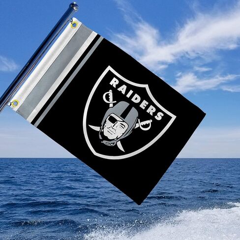 Rico Industries NFL Football Utility Flag - Double Sided - Great for Boat/Golf Cart/Home ect. in Saudi Arabia