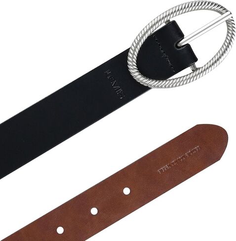 Levi's Women's Two-in-One Reversible Twisted Centerbar Casual Leather Jean Belt Flip-to-Reverse Buckle in Saudi Arabia