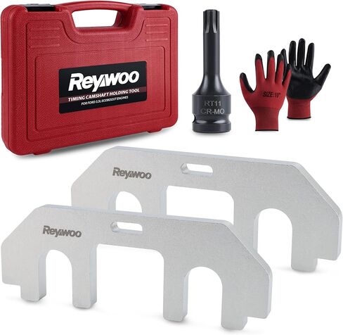 أداة عمود الحدبات 303-1655 متوافقة مع Ford 3.5L V6 EcoBoost GT F-150 Expedition Lincoln Navigator، أداة توقيت محاذاة عمود الحدبات 3.5 مع مقبس إزالة برغي رأس الأسطوانة in Kuwait