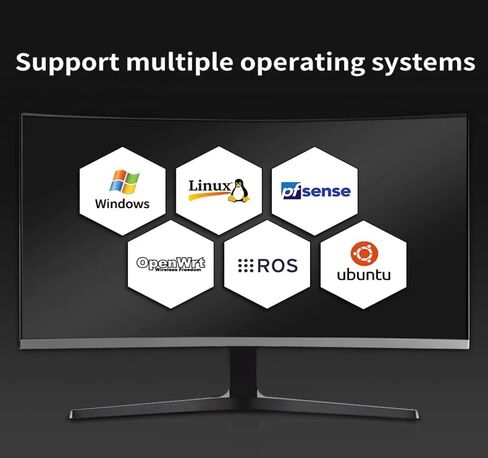 أجهزة جدار الحماية، OPNsense، VPN، جهاز جدار الحماية، جهاز التوجيه PC، Intel N5105، AES-NI، 6 x 2.5GbE I226-V، وحدة التحكم، VGA، Barebone، بدون ذاكرة وصول عشوائي، بدون تخزين، بدون نظام in Kuwait