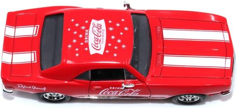 Motor city classics Coca-Cola Diecast Collectible | 1967 Chevrolet Camaro Z-28 'Sign of Good Taste' | 1:43 Diecast Scale Model 443029 | Officially Licensed Coca-Cola Diecast in Saudi Arabia