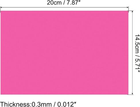 MECCANIXITY Shrink Plastic Sheet, 11.42x7.87x0.012 Inch Sanded Heat Shrink Films Paper for Creative Craft Black 5 Pack in Saudi Arabia