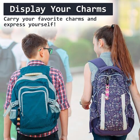 mismo Silicone Charm Chain - Shoe Charm Compatible Keychain - Trendy Gym and Sports Bag Accessory for Kids & Adults(Set of 2) in Saudi Arabia