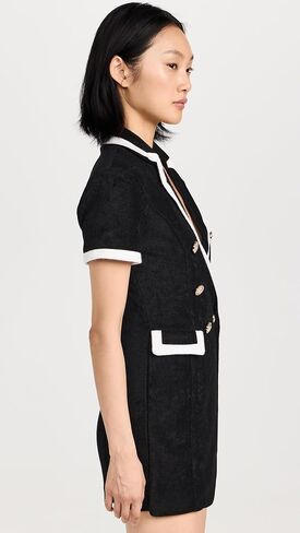 English Factory Women's Terrycloth Blazer Romper in Saudi Arabia