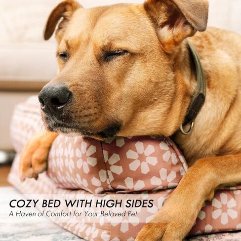 ClevaHome Comfort Orthopedic Dog Bed for Large Dogs - Waterproof Sofa Bed with Removable Bolsters & Washable Cover & Nonslip Bottom, Egg Foam Dog Sofa with Enhanced Head and Neck Support in Kuwait