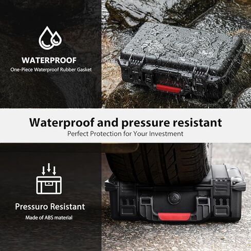 STARTRC OSMO Pocket 3 Hard Case, Multifunctional Portable Waterproof Hard Case for DJI OSMO Pocket 3 Creator Combo Camera Accessories in Saudi Arabia
