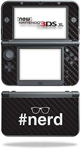 MightySkins Carbon Fiber Skin for Nintendo New 3DS XL (2015) - Art | Protective, Durable Textured Carbon Fiber Finish | Easy to Apply, Remove, and Change Styles | Made in The USA in Saudi Arabia