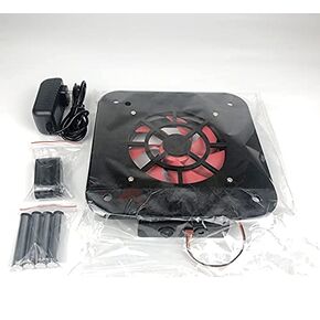 Mac Mini Radiator Cooling Fan Wind Speed Enhancement Modified Chassis ,Mini Radiator Overclock Base with 12cm Silent Fan