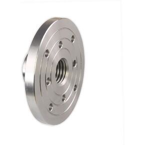 4" Steel Lathe Faceplate, 1" x 8TPI