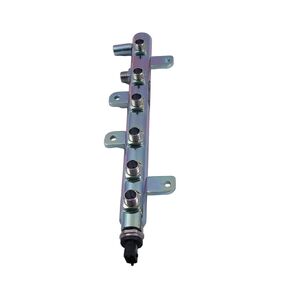 FridayParts Replacement Fuel Rail with Sensor 4937282 0445226044 Compatible for Dodge Ram 6.7L Cummins Diesel 2007-2012
