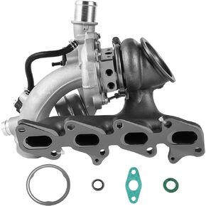 Turbocharger Replacement with Gasket Kit, 667-203 Turbo Charger for 2011-2019 Cruze, Cruze Limited, Sonic, Trax, Encore, 1.4L Engines - Replaces 55565353