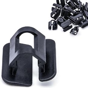 Rexka 20pcs Hood Insulation Retainer Clips for Volvo 9182822 C30, C70, S40, S60, S60 Cross Country, S70, S80, S90, V50, V60, V60 Cross Country, V70, V90, V90 Cross Country, XC40, XC60, XC70, XC90