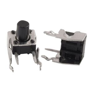 uxcell 20 Pcs Momentary Right Angle Tactile Tact Push Button Switch 6 x 6mm x 8mm